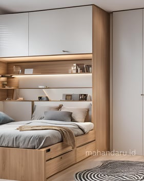 design tempat tidur minimalist