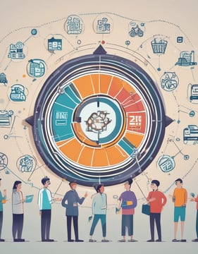 Bright living room with modern inventory