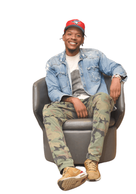 handsome black man