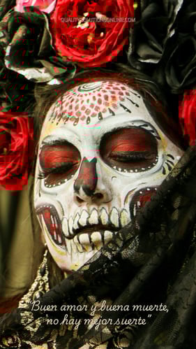 Fondo de pantalla gratis día de los muertos, México