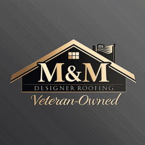 M&M Designer Roofing logo
