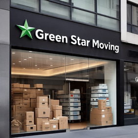 GREEN STAR MOVERS logo
