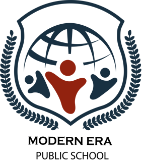 modern era public school logo