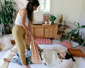 Soin rebozo de la femme