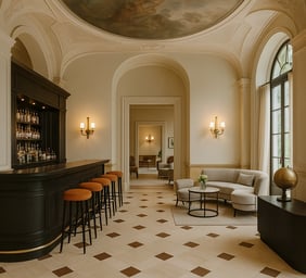 hotel realizzato da BRB Engineering tramite il loro servizio di fit-out