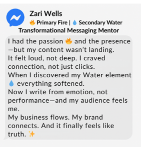 Zari transformed her messaging by leading with emotional resonance over performance.