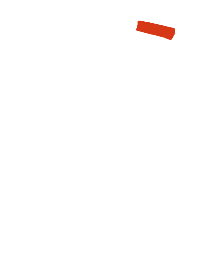 Hombre pintando con un rodillo rojo