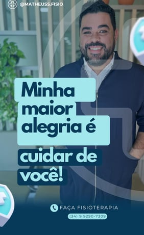 Matheus Andrade, fisioterapeuta em Uberaba Minas Gerais. Referência na região.
