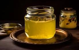 ghee (calrified butter) to nourish mind and reduce stress