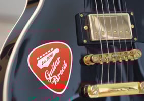etichetta chitarra