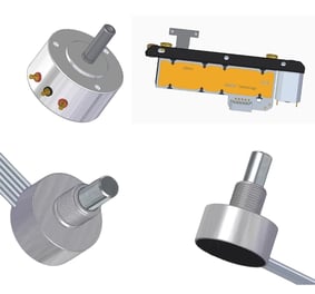 a series of four different types of electronic devices