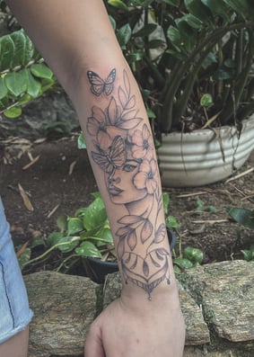 tatuagem feminina