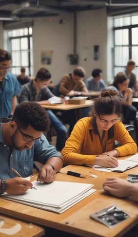 A black and white poster is taped to a pole, containing text about ways to help social justice causes. The poster mentions donating to various funds, signing petitions, getting educated on issues, and using personal privilege to speak up.