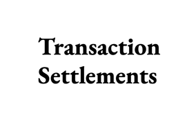 Transaction Settlements logo