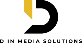 D in Media Solution logo