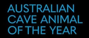 Australian Cave Animal of the Year Logo