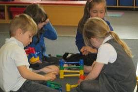 Children building