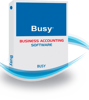 Busy Accounting Software box shot, VAT Accounting software Dubai