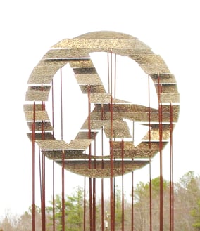 Multi-lateral Peace Sculpture by Jeff Hackney