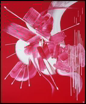 Volupté | tableau abstrait