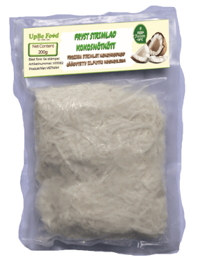Frozen Grated Coconut UPBE FOOD dừa nạo, bào sợi dừa xay đông lạnh