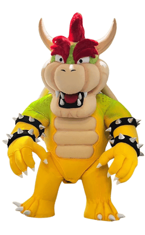 fabricacion de botarga de bowser