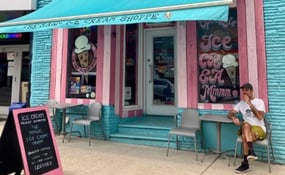 the magic ice cream shoppe exterior