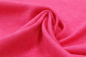 Hot Pink Cotton Lycra Fabric Swatch