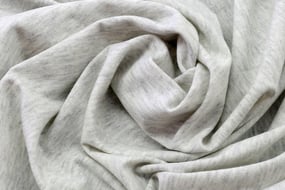 Heathered Organic Cotton Jersey Fabric Swatch