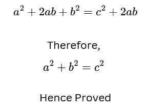 Pythagoras Theroem Hence Proved