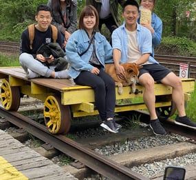 Photo Op at the CNR Museum in Fort Langley