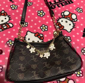 Juicy couture Black and brown shoulder bag