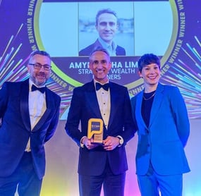 Amyr Rocha Lima MSc CFP Chartered Financial Planner Professional Adviser Champion of Advice Award