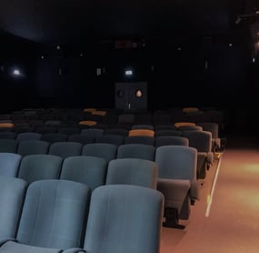 Photographie de notre salle de spectacle à Doussard (74).
