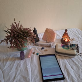Séance de soins énergétiques pour le bien-être et l'équilibre