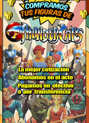 Compramos Figuras Thundercats vintage