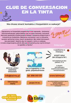 La Tinta Kurs hiszpanskiego