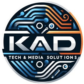 KAD TECH & MEDIA SOLUTIONS logo