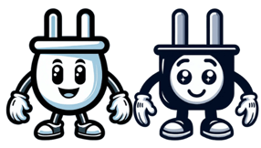 Shameless plugs logo
