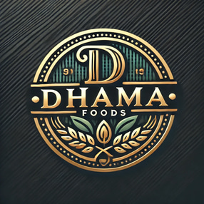 DHAMA FOODS logo