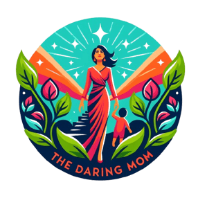 The Daring Mom logo