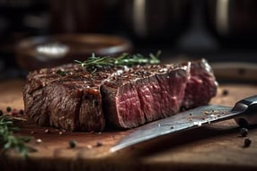 a steak
