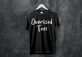 oversized tees, vivid calm designs, tranquil creative designs, minimalist designs, simplicity