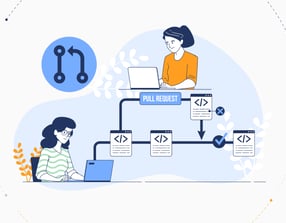 team working on end-to-end solutions
