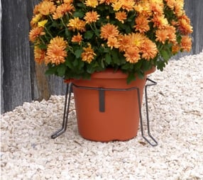 stabilisateur plante, cimetiere, tombe, pots pas renverser