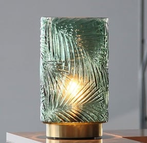 Decorative Battery Operated Table Cordless Lamps for Home Decor, Nightlight with LED Bulb with Timer