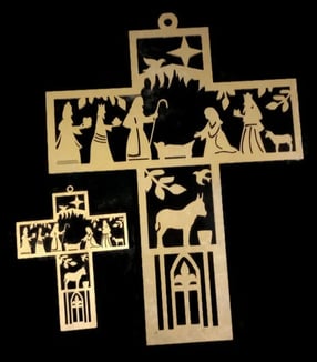This Nativity Cross Is In High Demand at Christmas Time!