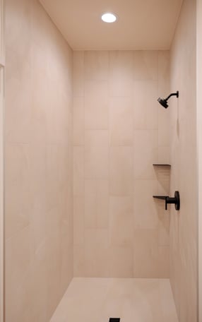 tile shower