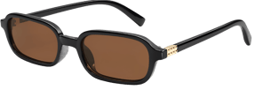 minimalistic retro small oval sunglasses