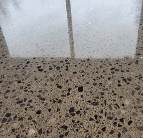 Grind and polished concrete